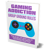 gaming group addiction rules ebook with PLR