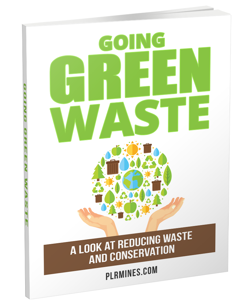 green going waste - PLR ebook