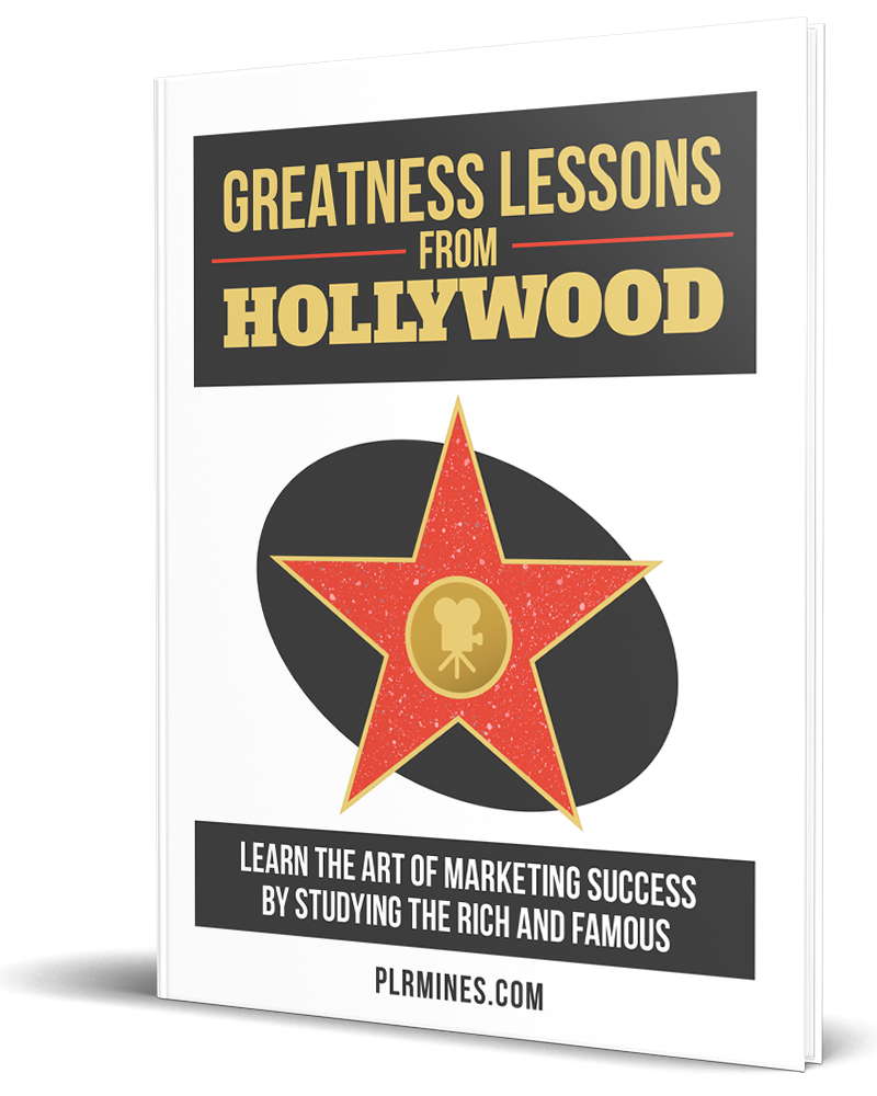 lessons greatness hollywood - private license ebook