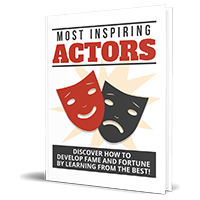 inspiring most actors ebook with PLR