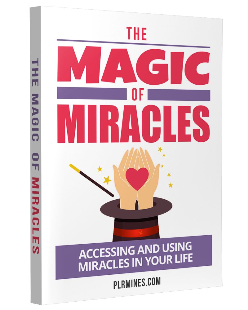 miracles magic ebook with PLR