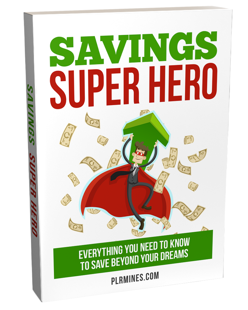 super savings hero ebook with private license