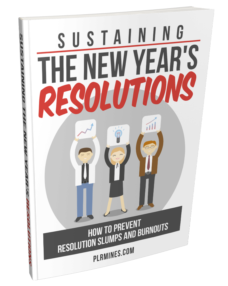 sustaining new resolutions ebook with PLR