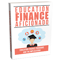education aficionado finance - PLR ebook