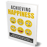 happiness achieving ebook with PLR