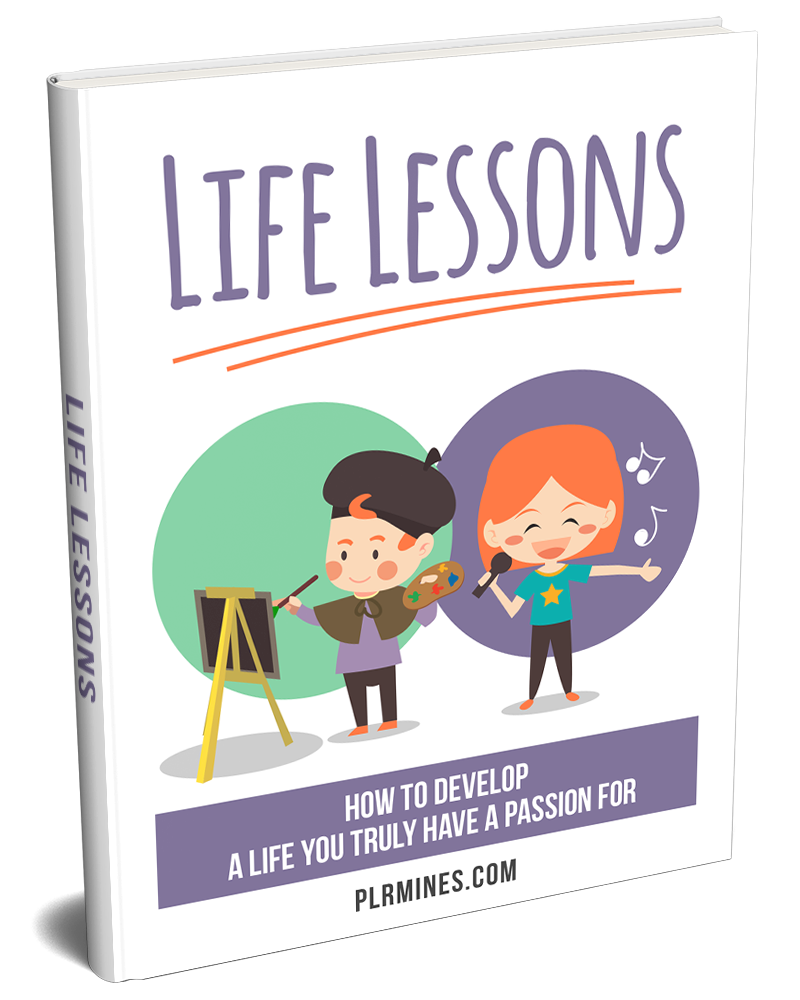 lessons life ebook with PLR