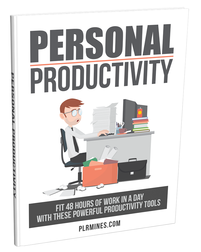 productivity personal - PLR ebook