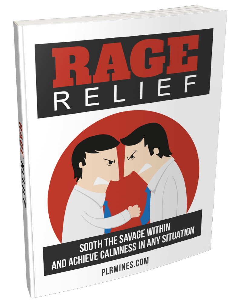 rage relief ebook with PLR