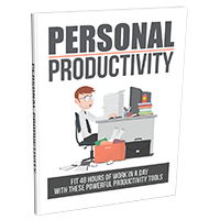 productivity personal - PLR ebook