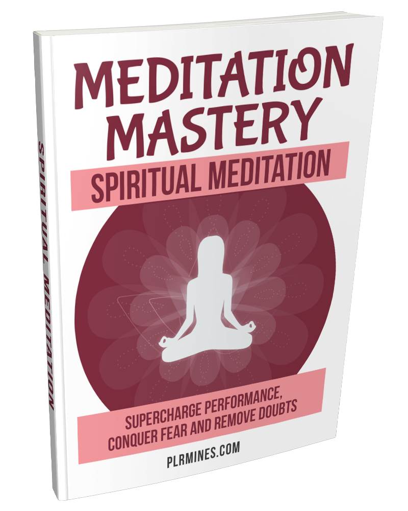 spiritual meditation - private license ebook