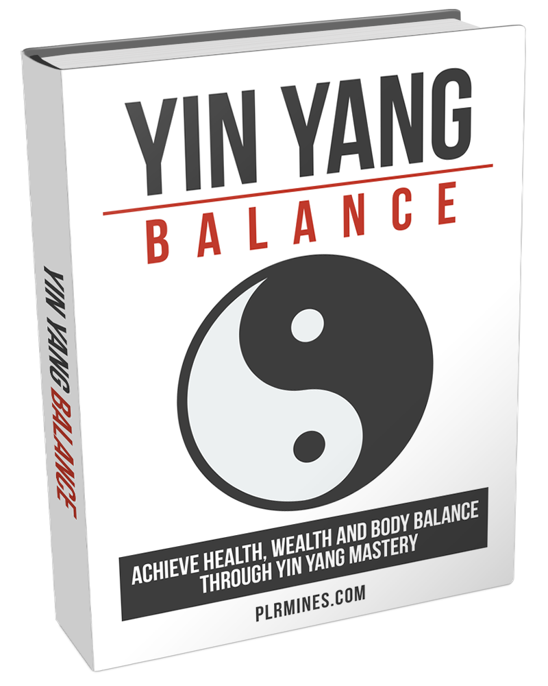 yin balance yang - PLR ebook