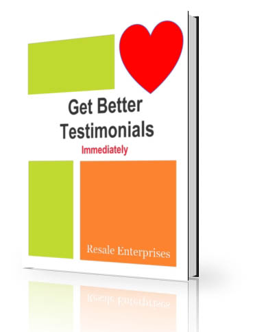 get better testimonials immediately