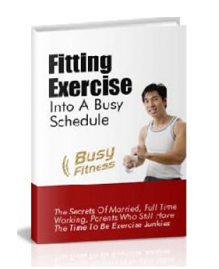 fitting exercise into busy schedule