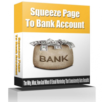 squeeze page bank account