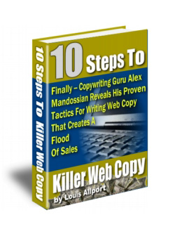 ten steps killer web copy