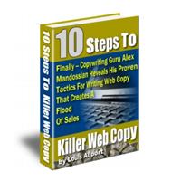 ten steps killer web copy