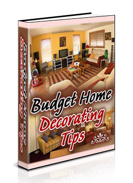 budget home decorating tips