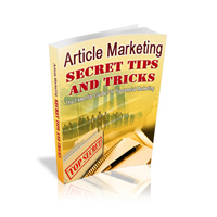 article marketing secret tips tricks