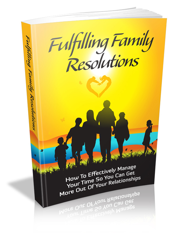 fulfilling family resolutions