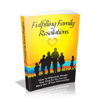 fulfilling family resolutions