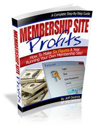 membership site profits