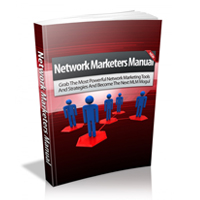 network marketers manual