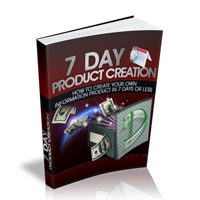seven day product creation