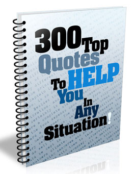 300 top quotes help you any