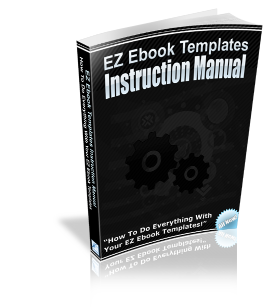 ez ebook templates instruction manual