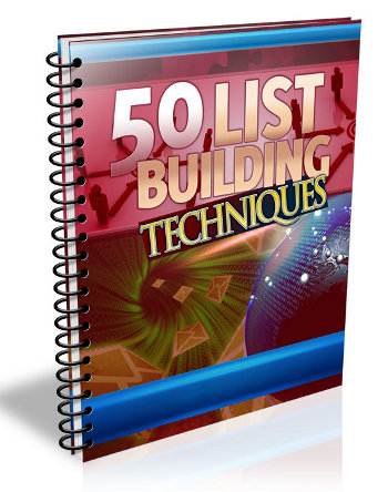 fifty list building techniques