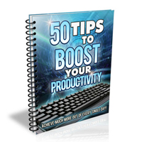 fifty tips boost your productivity