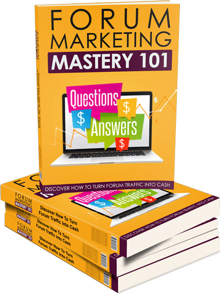 forum marketing mastery basics upsell