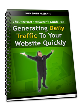 generating daily traffic your website