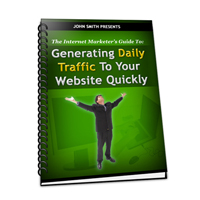 generating daily traffic your website