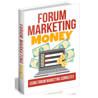 forum marketing money