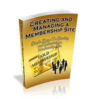 creating managing membership site
