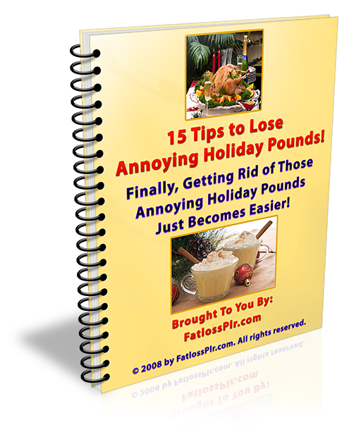 15 tips lose annoying holiday pounds