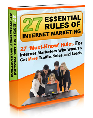 27 essential rules internet marketing