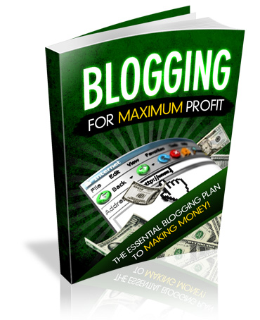 blogging maximum profit