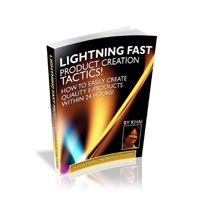 lightning fast product creation tactics