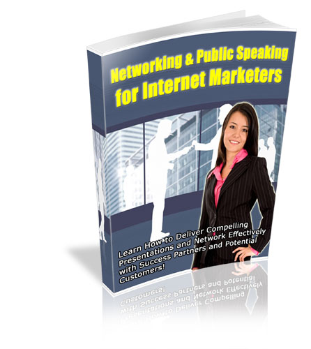 networking public speaking internet marketers