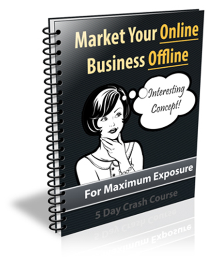 market your online business offline