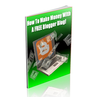 make money free blogger blog