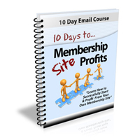ten days membership site profits