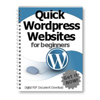 quick wordpress websites beginners