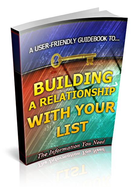 building relationship your list