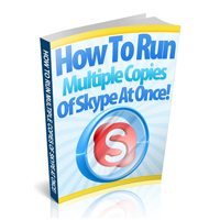 run multiple copies skype