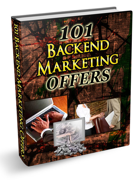 basics backend marketing offers