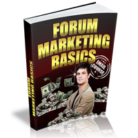 forum marketing basics