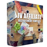 jv affiliate recruitment template guide